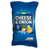 ASDA Cheese & Onion Flavour Crisps 6 x 25g (150g) - McGrocer