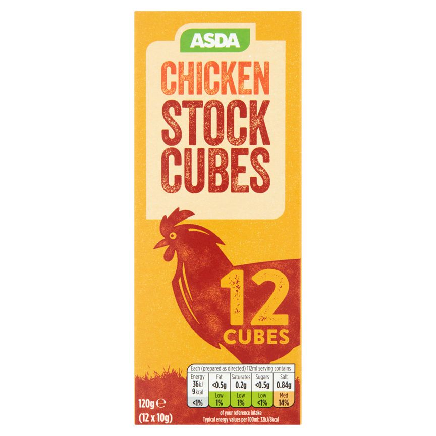 ASDA Chicken Stock Cubes - McGrocer