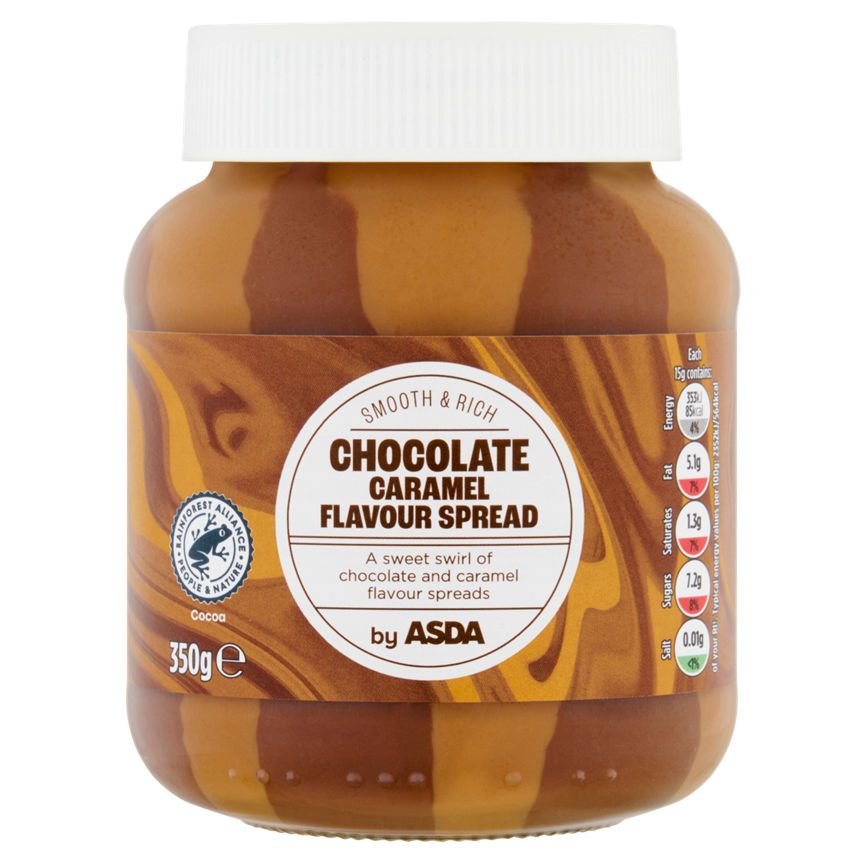 ASDA Chocolate Caramel Flavour Spread 350g - McGrocer