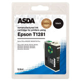 ASDA Epson T1281 Black Ink Cartridge - McGrocer
