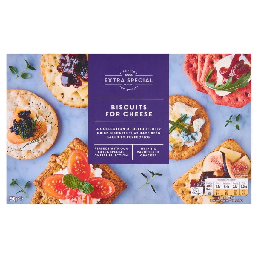 ASDA Extra Special Biscuits for Cheese - McGrocer