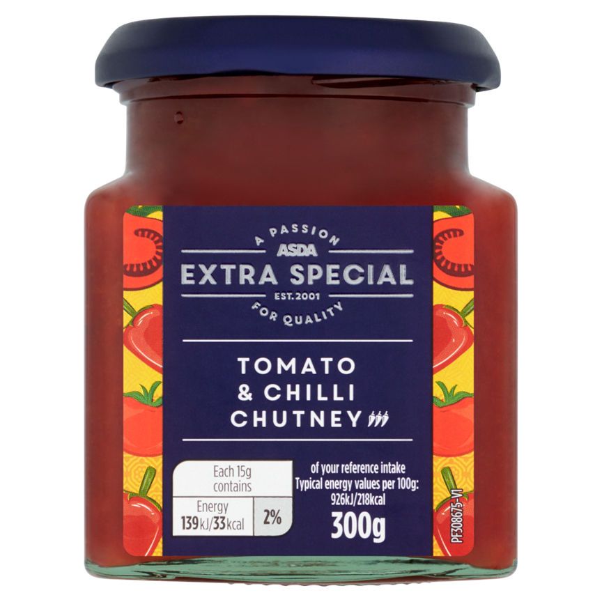 ASDA Extra Special Tomato and Chilli Chutney - McGrocer