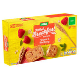 ASDA Filled Breakfast Biscuits Yogurt & Red Berry 5 x 44g - McGrocer