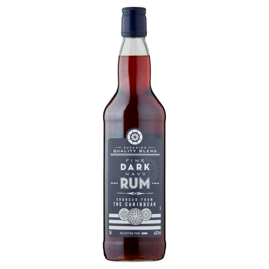 ASDA Fine Dark Navy Rum - McGrocer