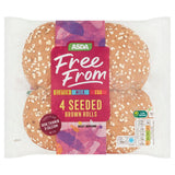 ASDA Free From 4 Seeded Brown Rolls - McGrocer