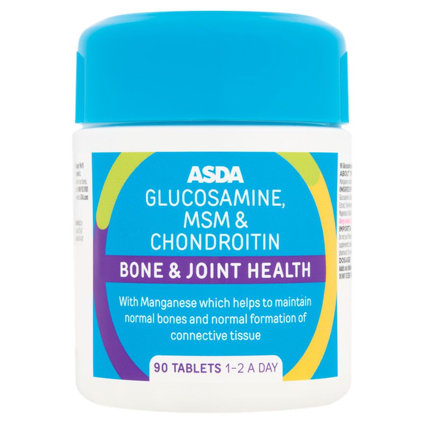 ASDA Glucosamine, MSM & Chondroitin Bone & Joint Health Tablets - McGrocer