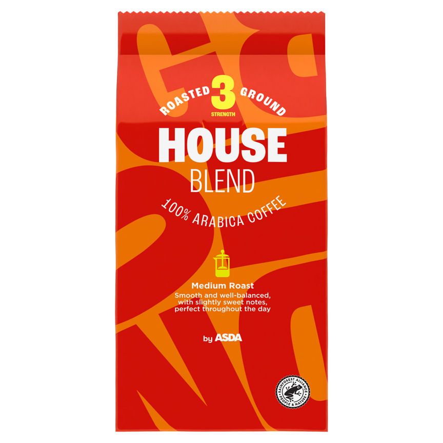 ASDA House Blend Roasted Ground 227g - McGrocer