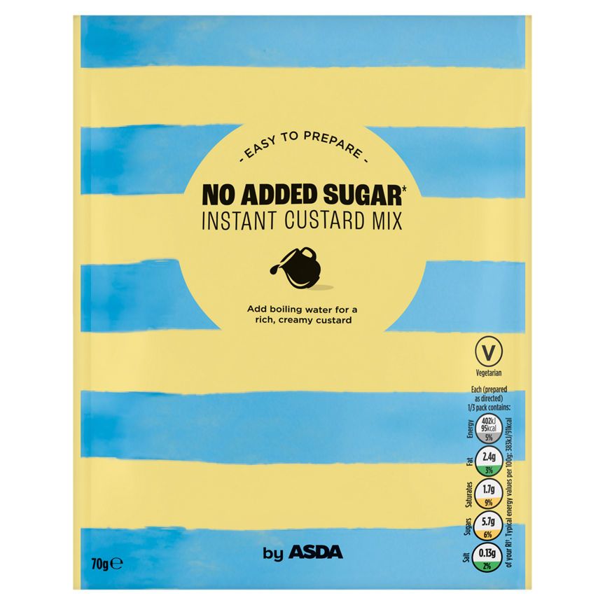 ASDA Instant Custard Mix 70g - McGrocer