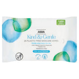 ASDA Kind & Gentle 25 Plastic Free Skincare Wipes - McGrocer