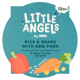 ASDA Little Angels Organic Rice & Beans with BBQ Pork 12m+ 200g - McGrocer