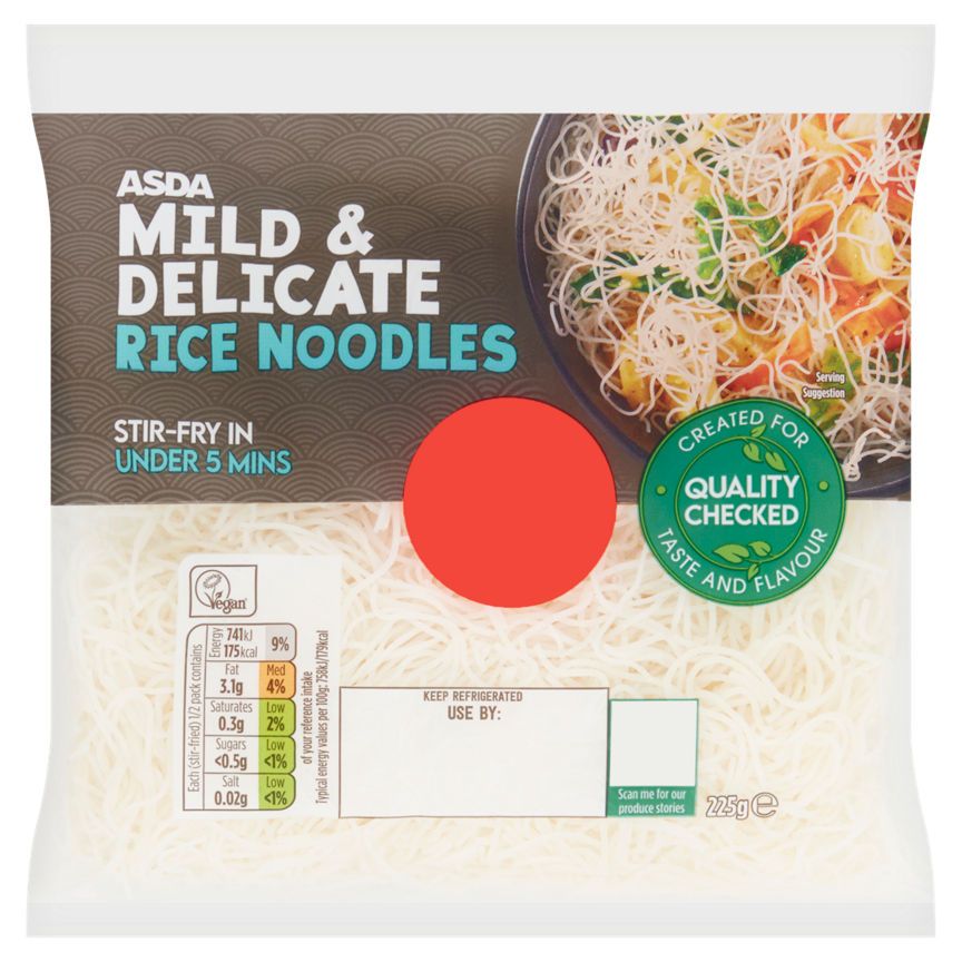 ASDA Mild & Delicate Rice Noodles - McGrocer