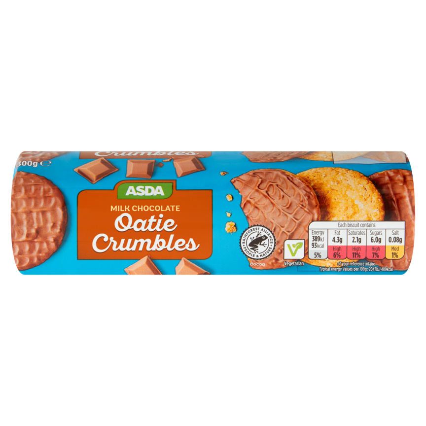 ASDA Milk Chocolate Oatie Crumbles - McGrocer