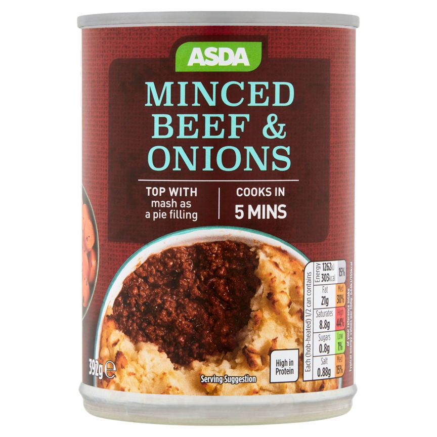 ASDA Minced Beef & Onions Pie Filling - McGrocer