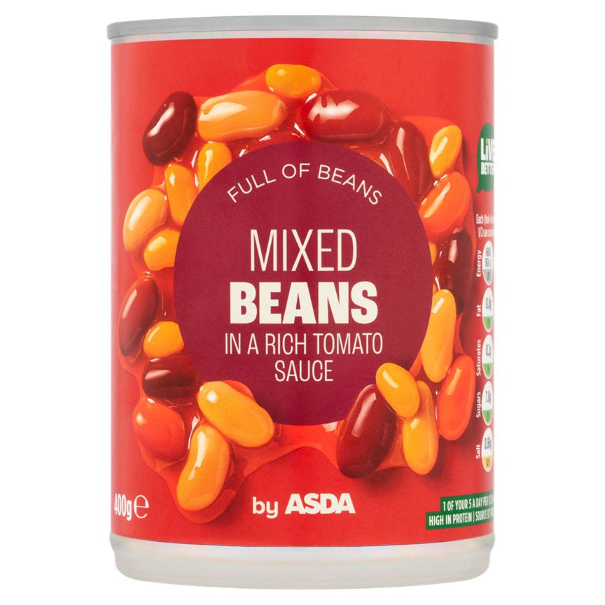 ASDA Mixed Beans 400g - McGrocer