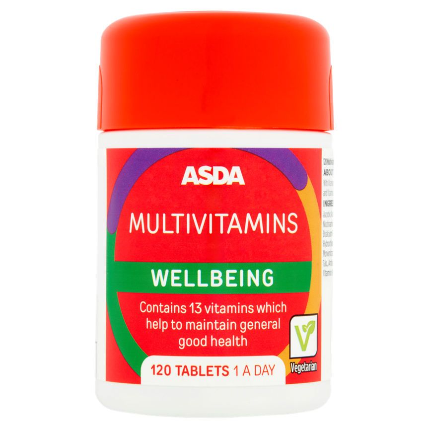ASDA Multivitamins Wellbeing Tablets - McGrocer
