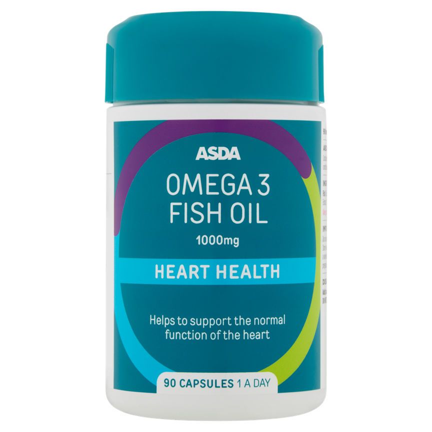 ASDA Omega 3 Fish Oil 1000mg Capsules - McGrocer