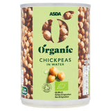 ASDA Organic Chickpeas in Water - McGrocer