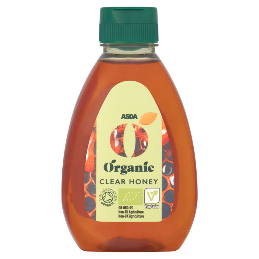 ASDA Organic Clear Honey 340g - McGrocer