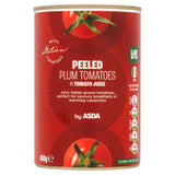 ASDA Peeled Plum Tomatoes in Tomato Juice 400g - McGrocer