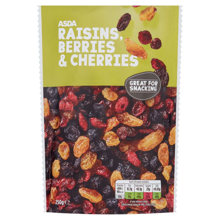 ASDA Raisins, Berries & Cherries - McGrocer