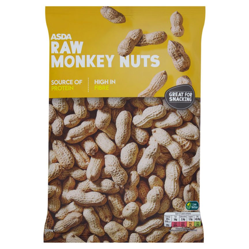 ASDA Raw Monkey Nuts - McGrocer