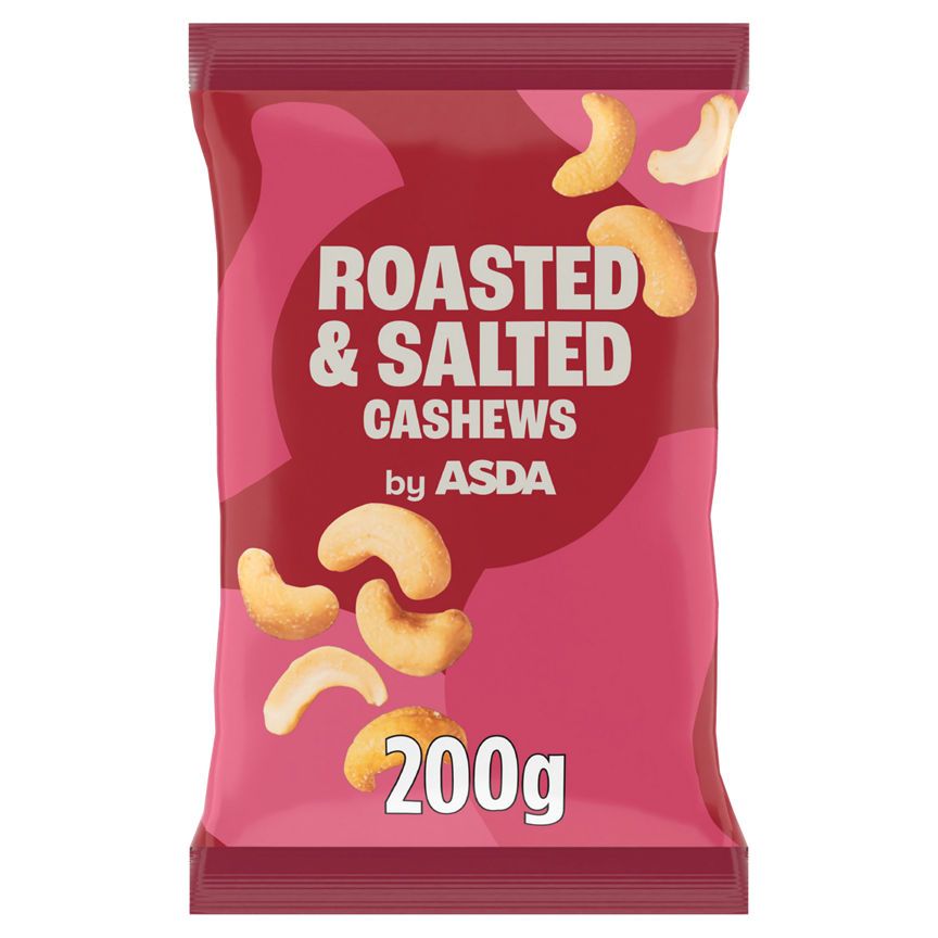 ASDA Roasted & Salted Cashews 200g - McGrocer