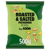 ASDA Roasted & Salted Pistachios in Shell 500g - McGrocer