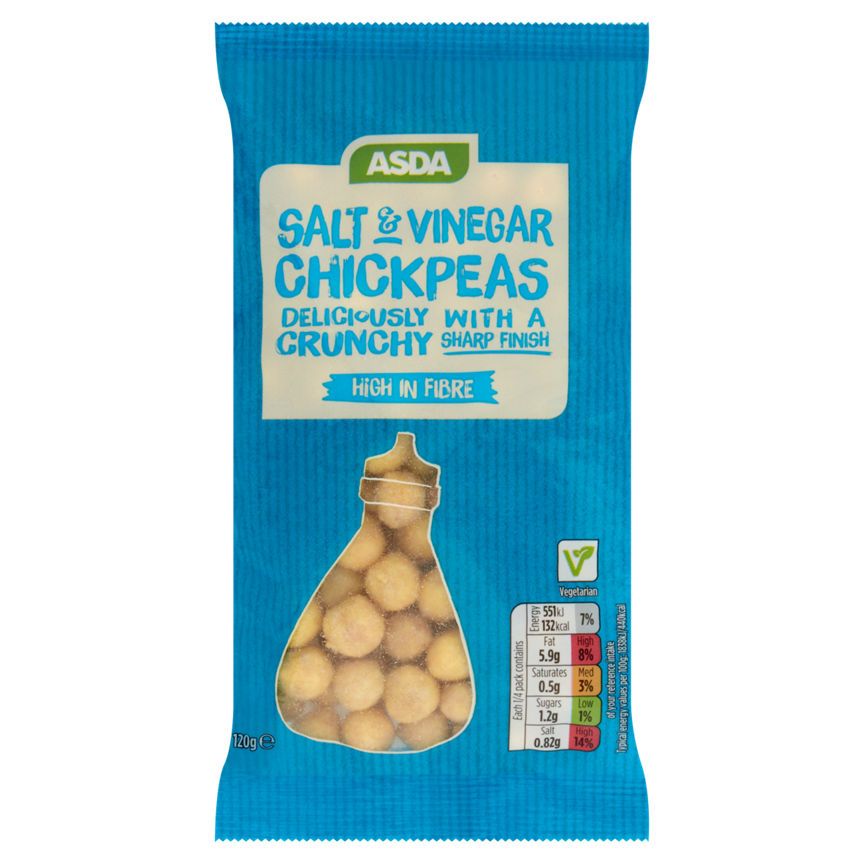 ASDA Salt & Vinegar Chickpeas Sharing Snacks - McGrocer