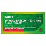 ASDA Senease Eighteen Years Plus 7.5mg Tablets 20 Tablets - McGrocer