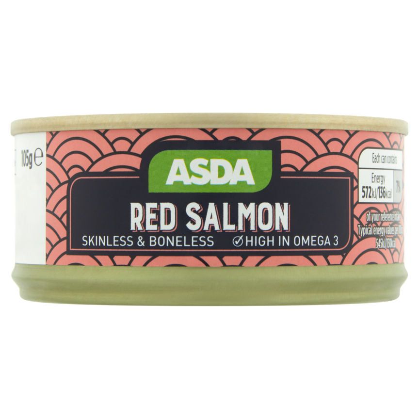 ASDA Skinless & Boneless Red Salmon - McGrocer