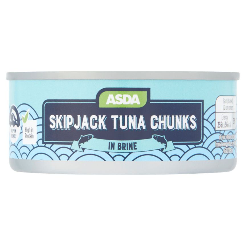 ASDA Skipjack Tuna Chunks in Brine - McGrocer