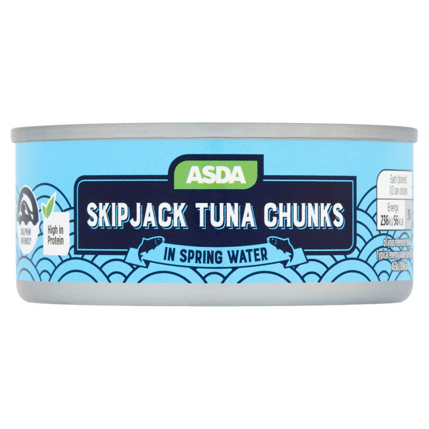ASDA Skipjack Tuna Chunks in Spring Water - McGrocer