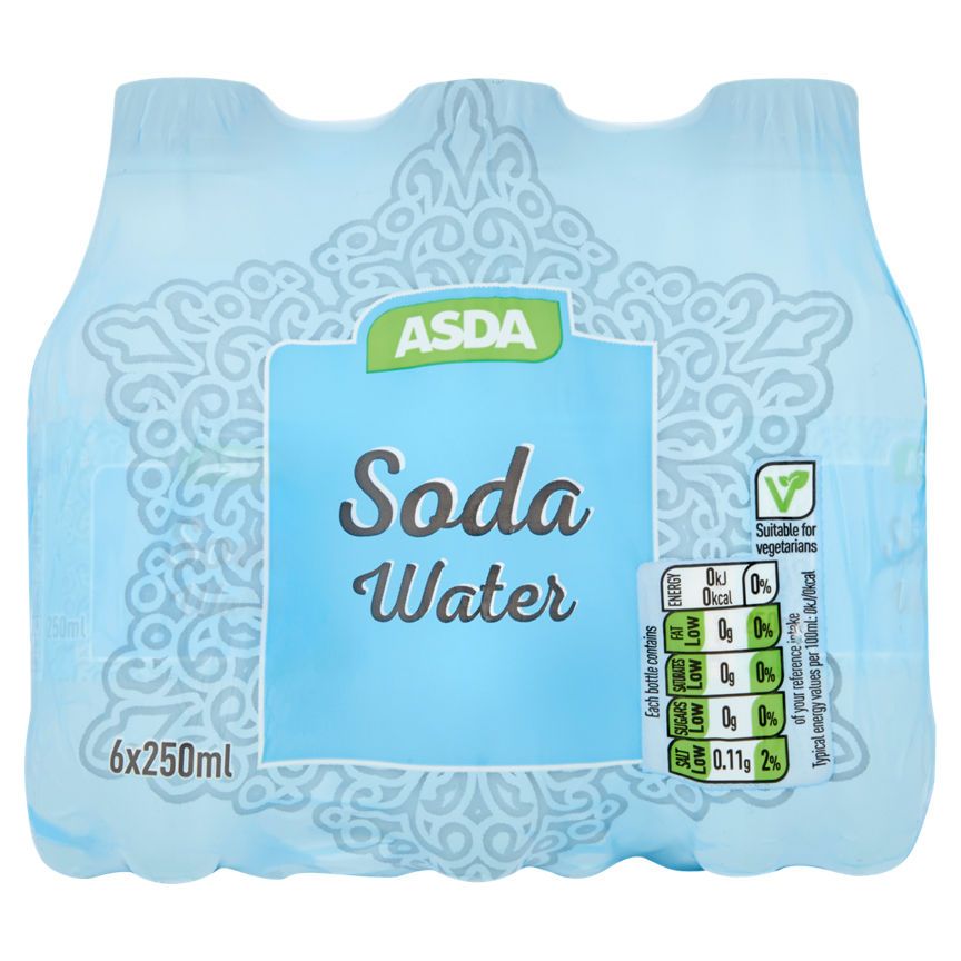 ASDA Soda Water Bottles - McGrocer