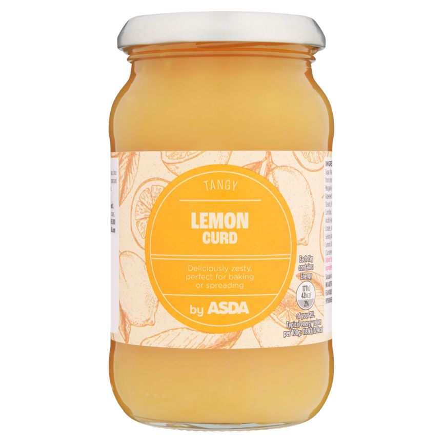 ASDA Tangy Lemon Curd 411g - McGrocer