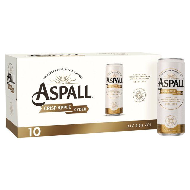 Aspall Crisp Apple Premium Cyder 10 x 330ml - McGrocer