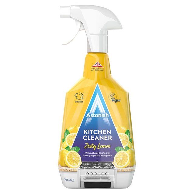Astonish Kitchen Cleaner Spray Lemon 750ml - McGrocer