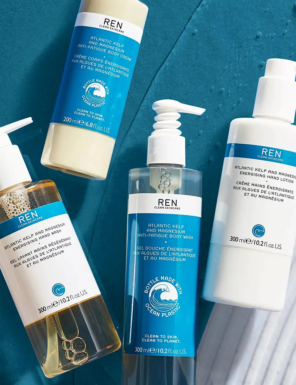 Atlantic Kelp & Magnesium Anti-Fatigue Body Wash 300ml - McGrocer