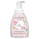ATTITUDE Baby Leaves 2in1 Foaming Wash Fragrance Free 295ml - McGrocer