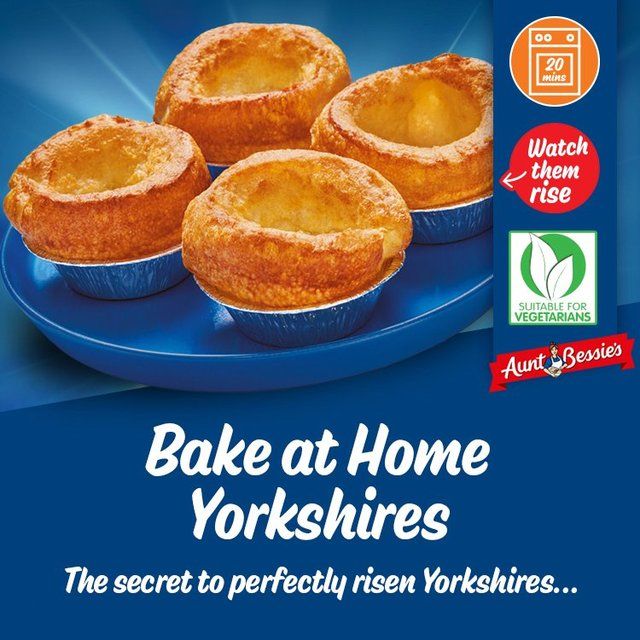 Aunt Bessie's 12 Bake at Home Yorkshire Puddings 370g - McGrocer