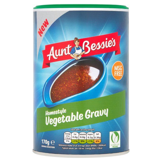 Aunt Bessie's Vegetable Gravy 170g - McGrocer