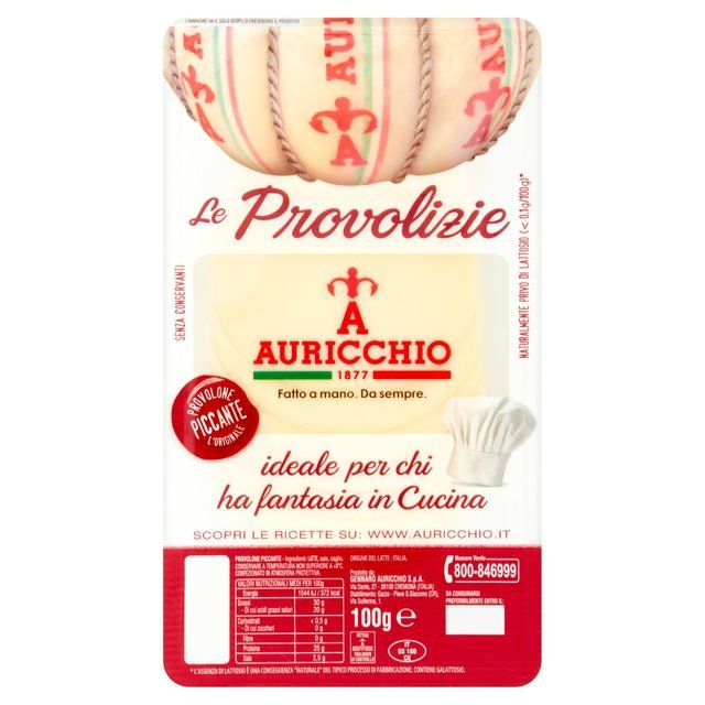 Auricchio Thin Sliced Strong Provolone 100g - McGrocer
