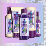 Aussie Blonde Hydration Purple Shampoo with Hemp for Blonde and Silver Hair 290ml - McGrocer