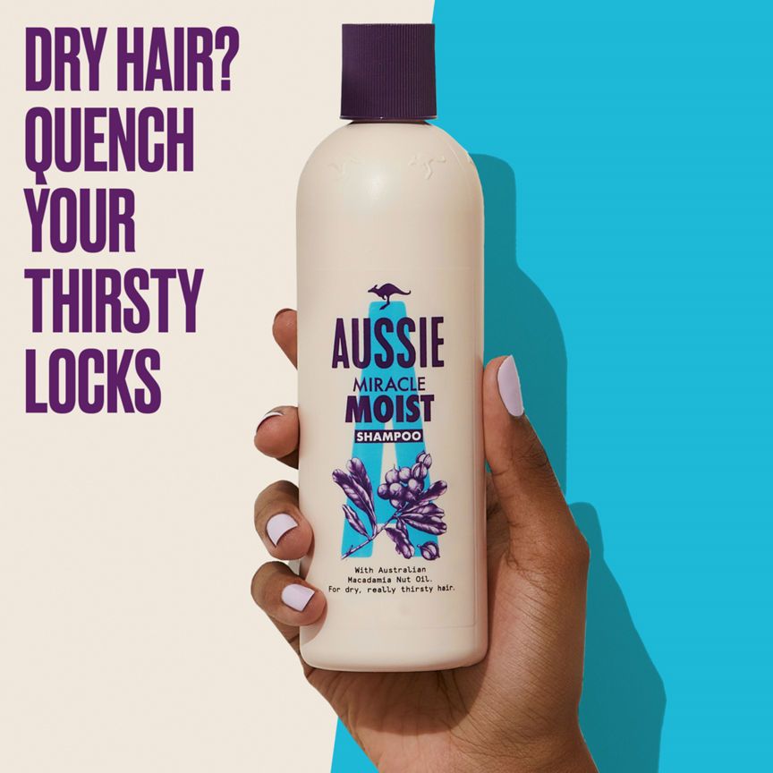 Aussie Miracle Moist Shampoo Moisturising Shampoo - McGrocer