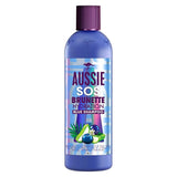 Aussie SOS Brunette Hair Hydration Vegan Blue Shampoo for Brunette Hair 290ml - McGrocer