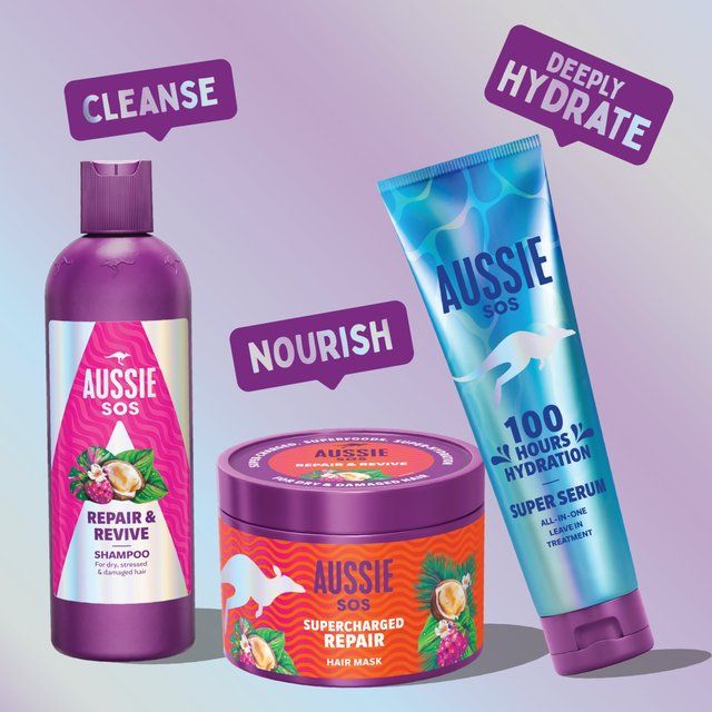Aussie Sos Supercharged Repair Hair Mask 500ml - McGrocer