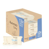 Aveeno Baby Daily Care Baby Wipes   12 x 72 per pack - McGrocer