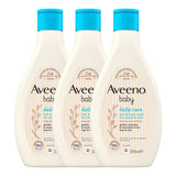 Aveeno Baby Hair & Body Wash, 3 x 400ml - McGrocer
