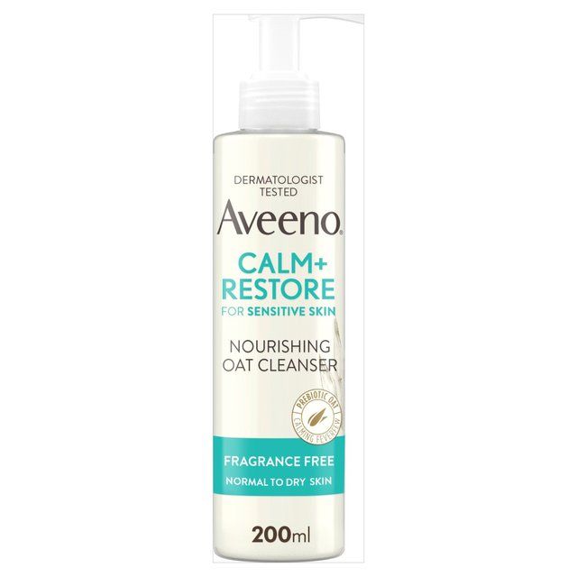 Aveeno Face Calm and Restore Cleanser 200ml - McGrocer