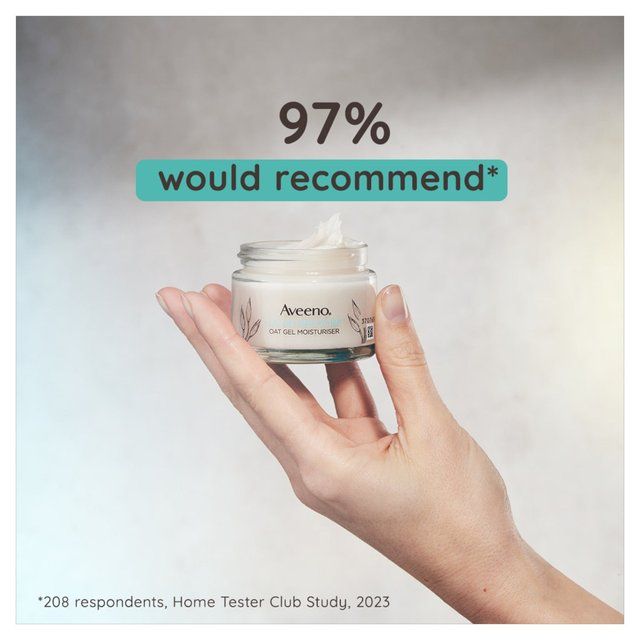 Aveeno Face Calm and Restore Oat Gel Moisturiser 50ml - McGrocer