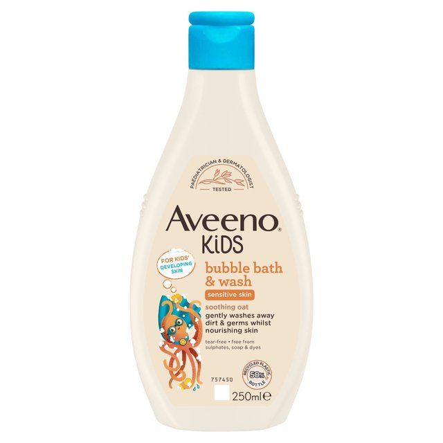 Aveeno Kids Bubble Bath & Wash 250ml - McGrocer